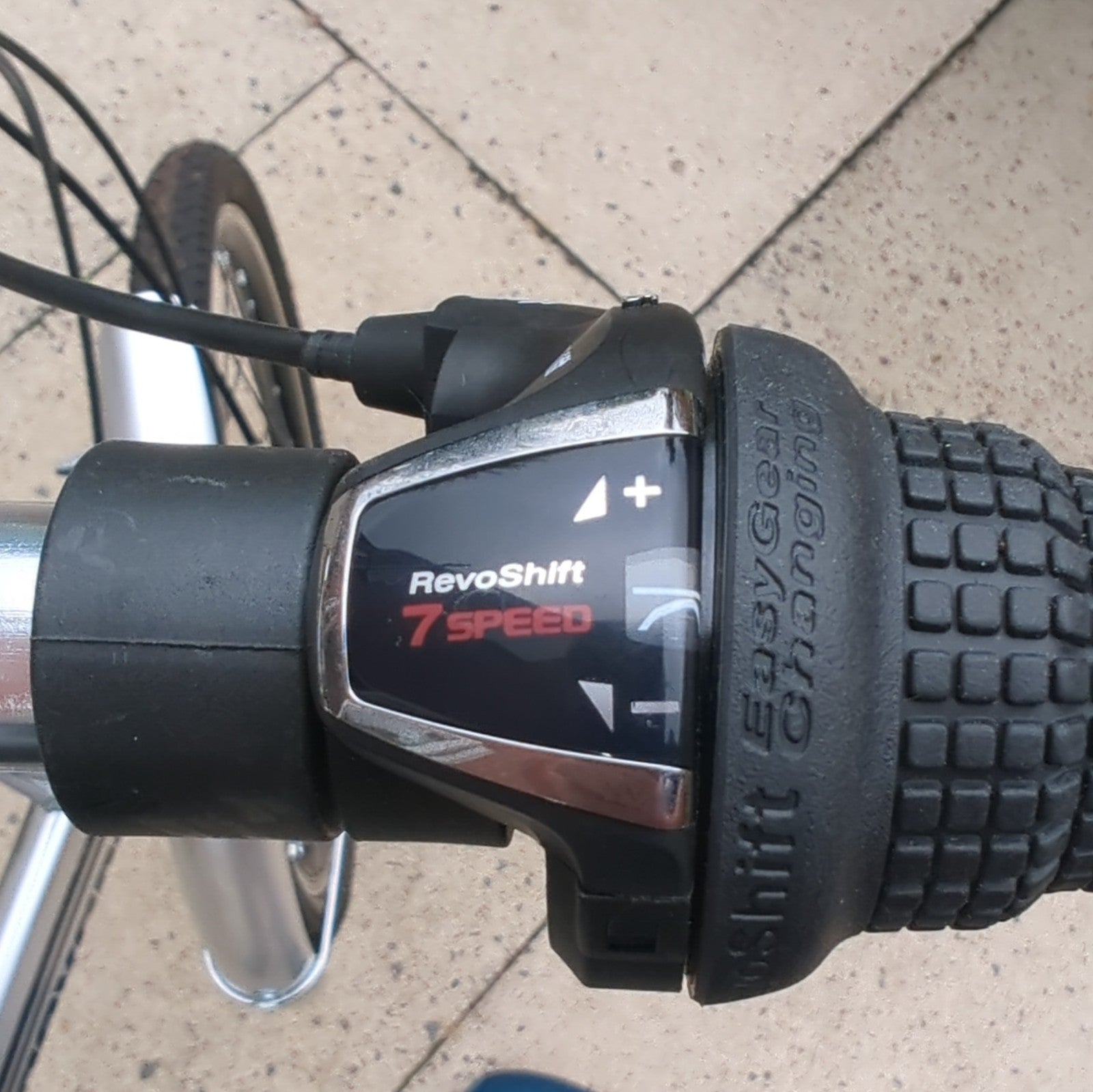 Ridgeyard Folding Bike Silver 16in Wheels Caliper Side Pull Brakes Reflectors