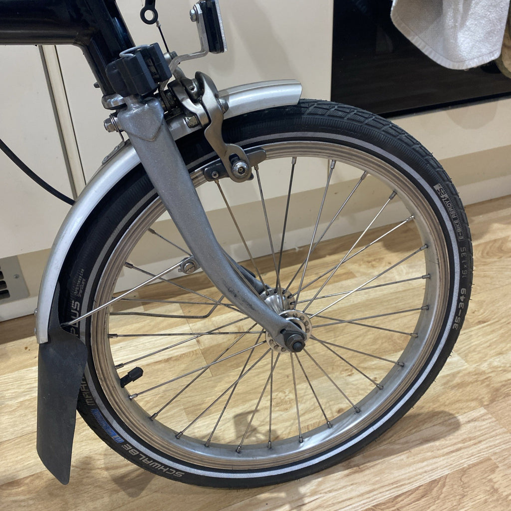 Brompton Folding Bike 3-Speed, Black. Good Condition, Lightly Used.