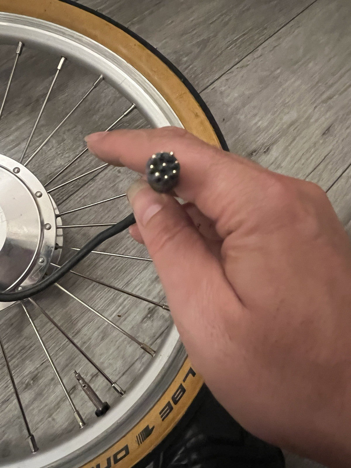 Swytch wheel for Brompton