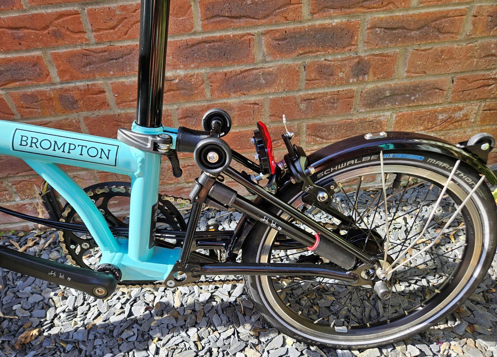 Brompton C Line Explore M6L Black Edition Turkish Green Excellent
