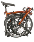 Brompton S6L Flame Lacquer Folding Bike 6 Speed