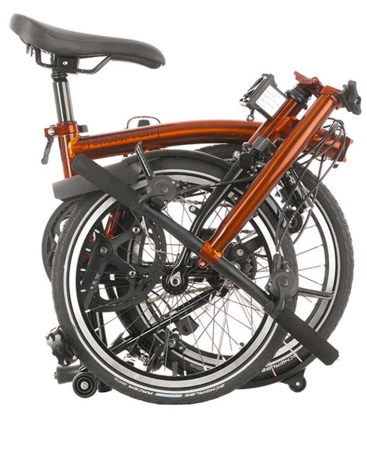 Brompton S6L Flame Lacquer Folding Bike 6 Speed
