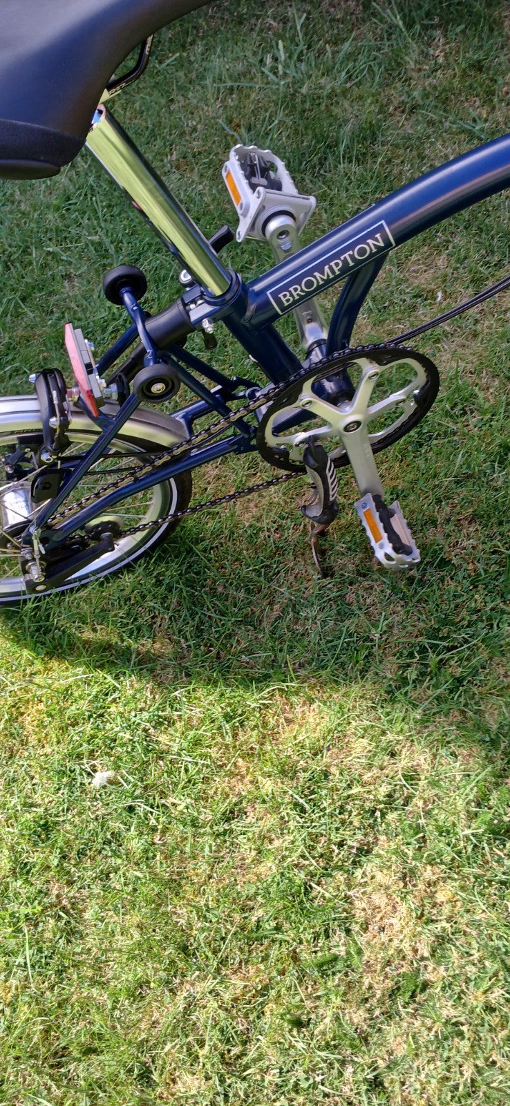 Brompton folding bike 3 speed