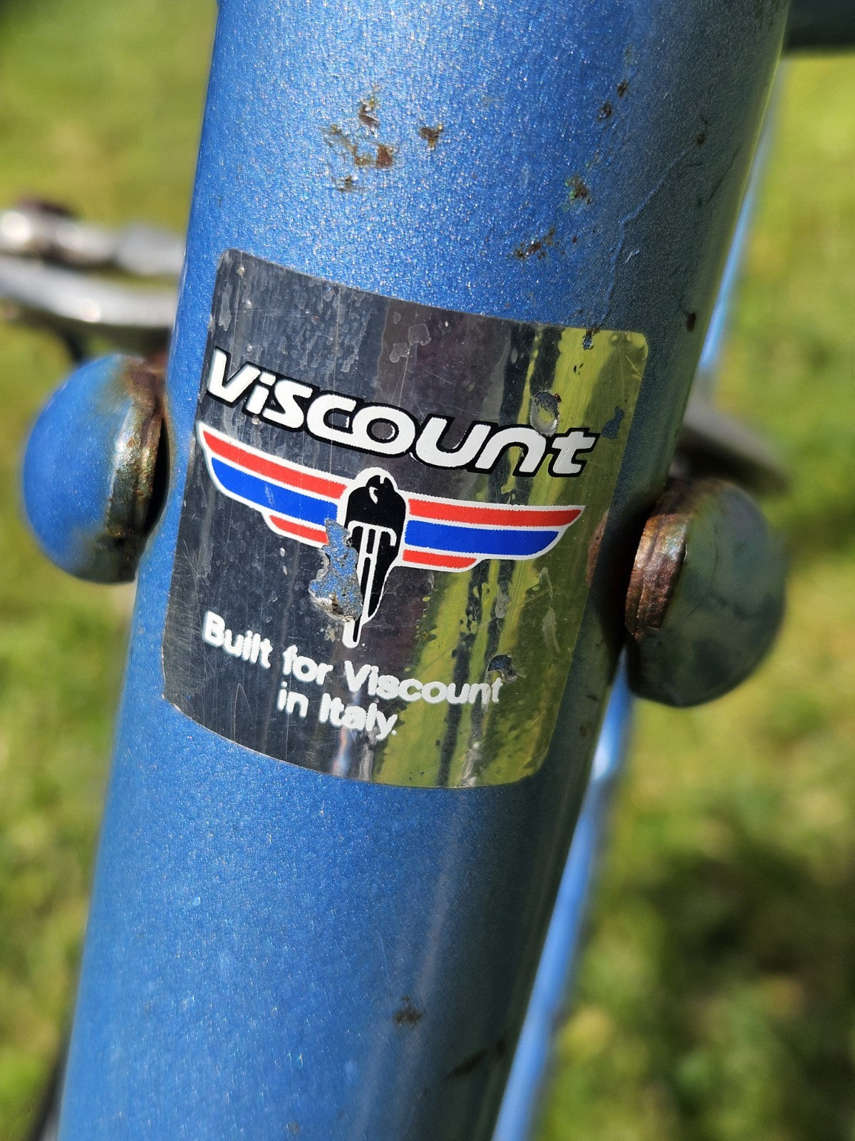 Viscount Vintage folding fold up bike Restored