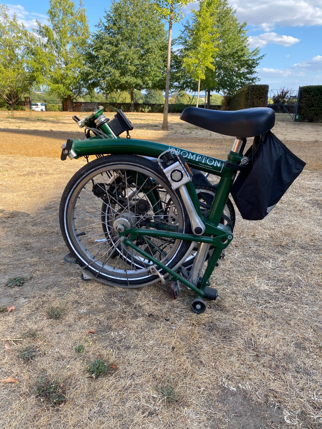Brompton B75 16" Folding Bike - Green