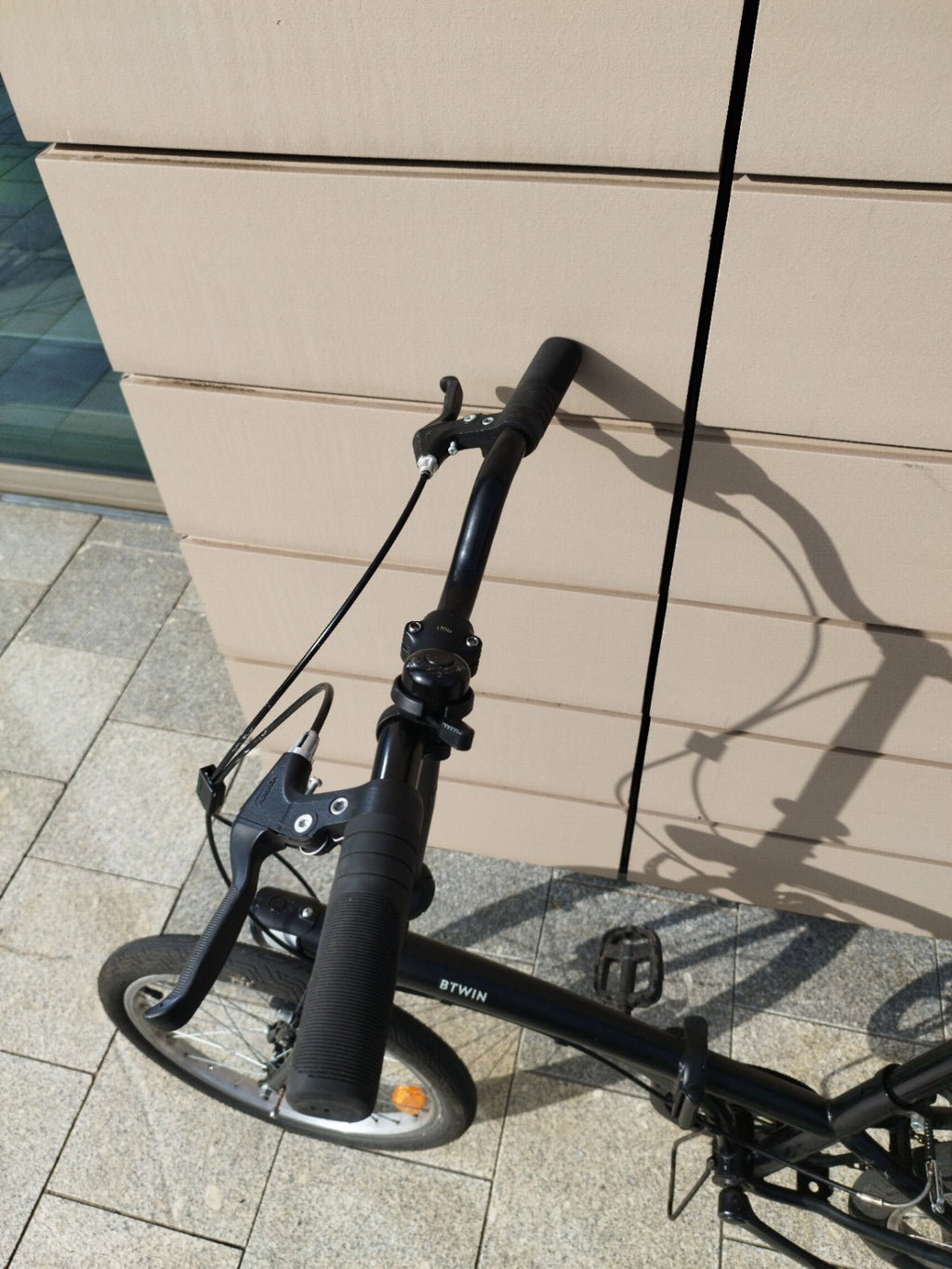 Decathlon B'Twin Folding Bike, single speed, easy to fold, space saver