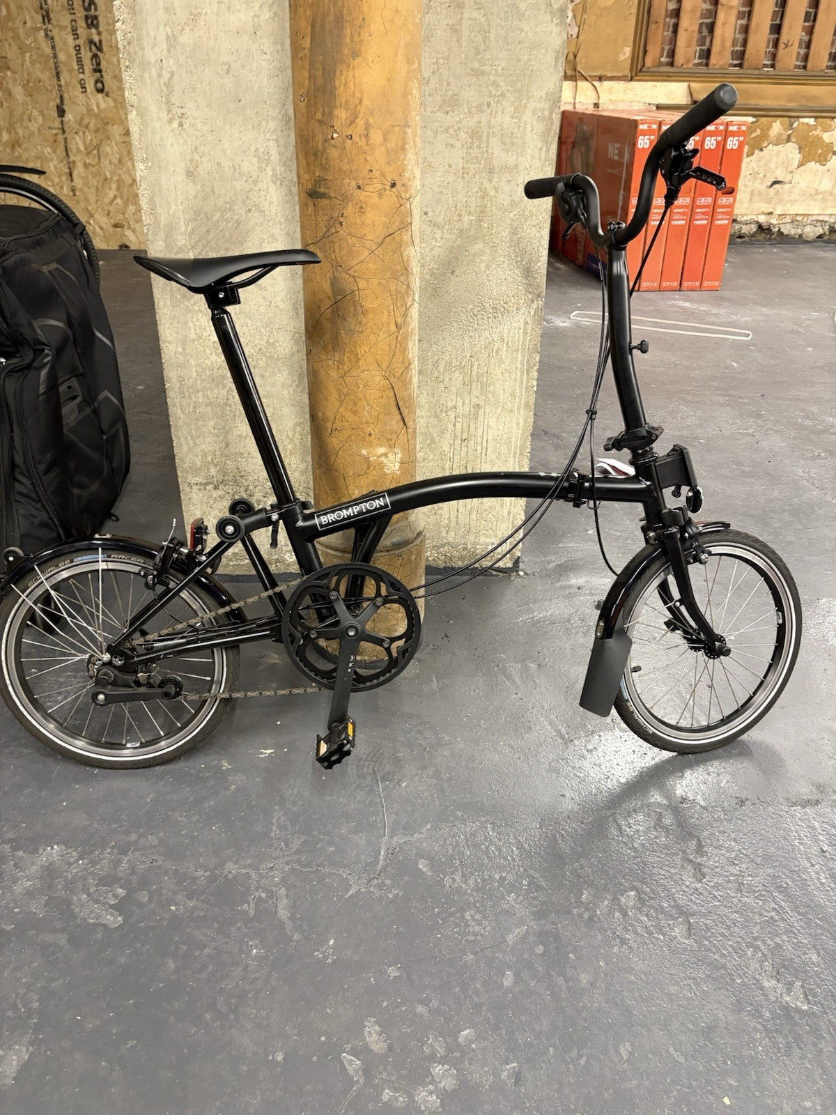 Brompton C Line 2-Speed Mid Handlebar Folding Bike