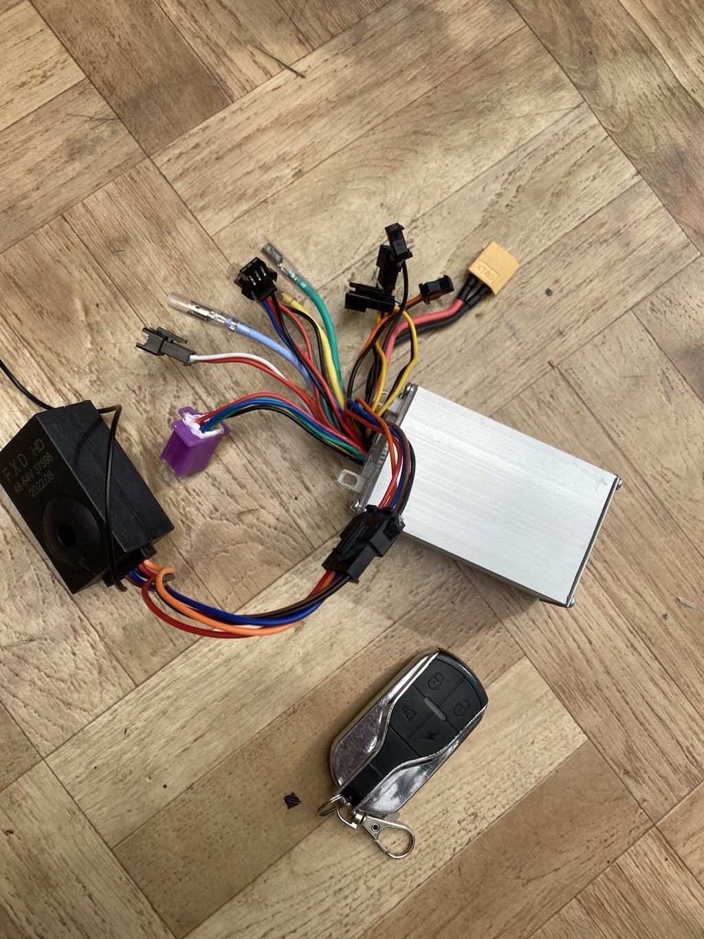 SAMEBIKE Original Controller & Fob Immobiliser Set