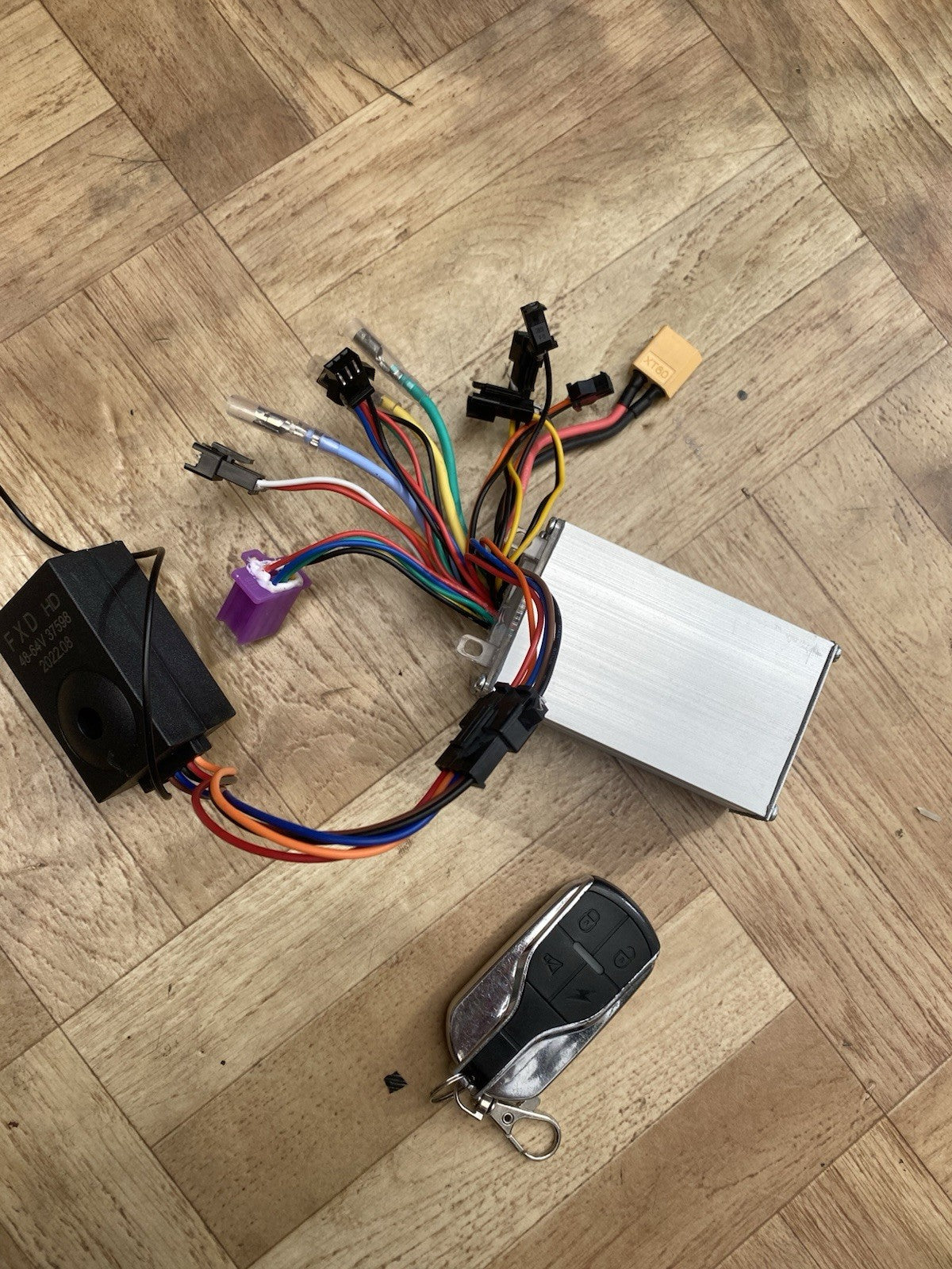 SAMEBIKE Original Controller & Fob Immobiliser Set