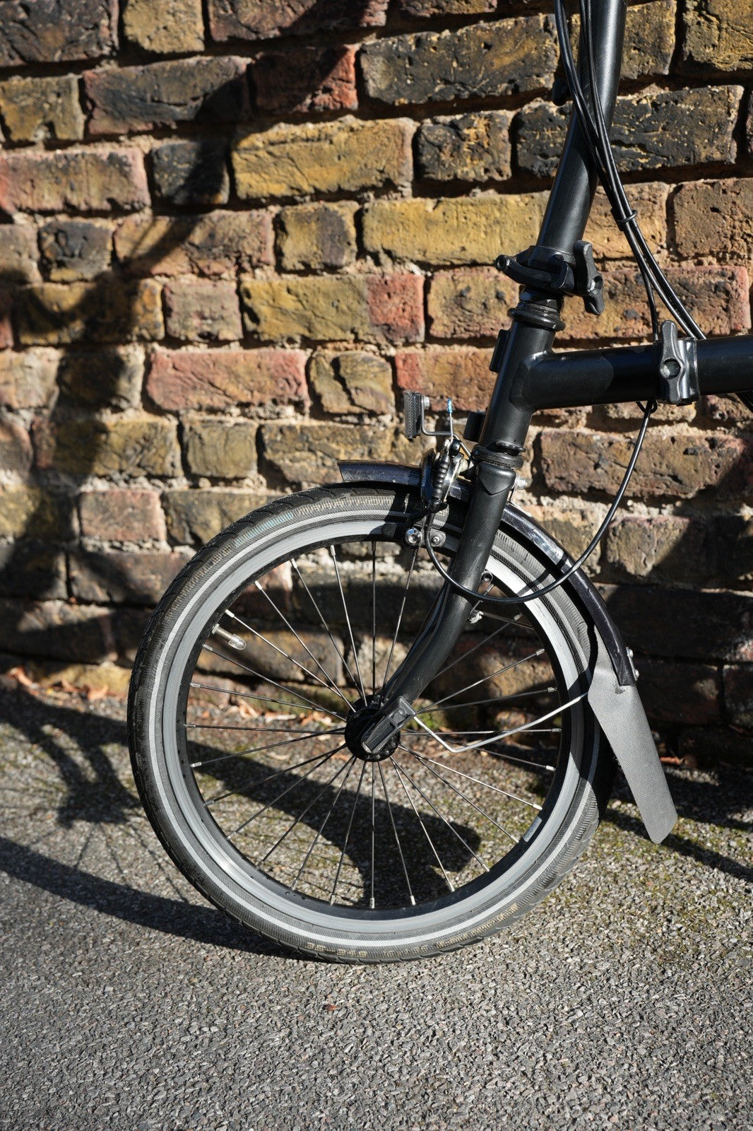 M6L Black Edition brompton folding bike with rack