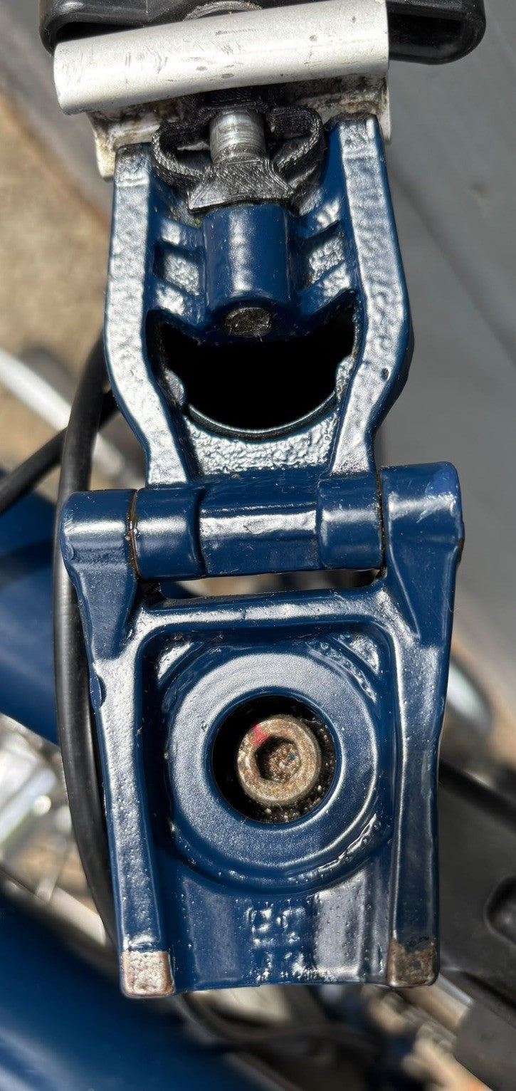 Brompton M3L-X Titanium C Line 3 speed Tempest Blue - Excellent Used Condition