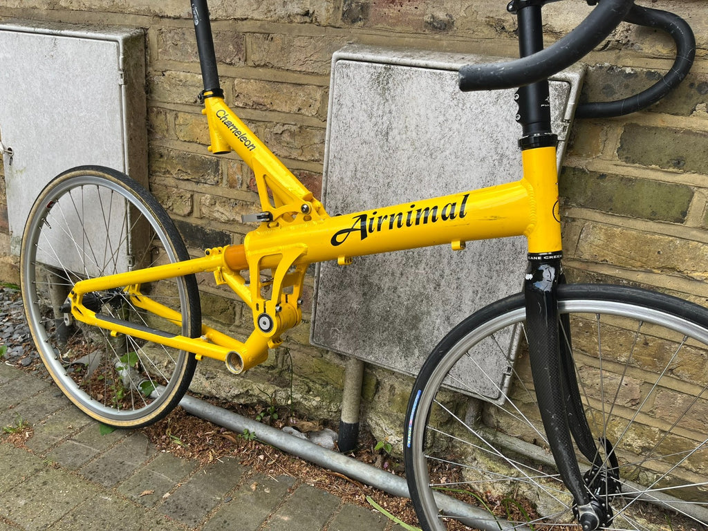 Airnimal Chameleon Yellow Mini-velo Folding Road Racing Bike 24 inch