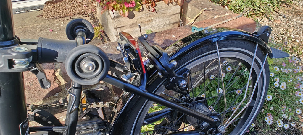 Brompton C-Line Explore 6 Speed - Excellent - Flat & Med Bars + Bag & Tools!