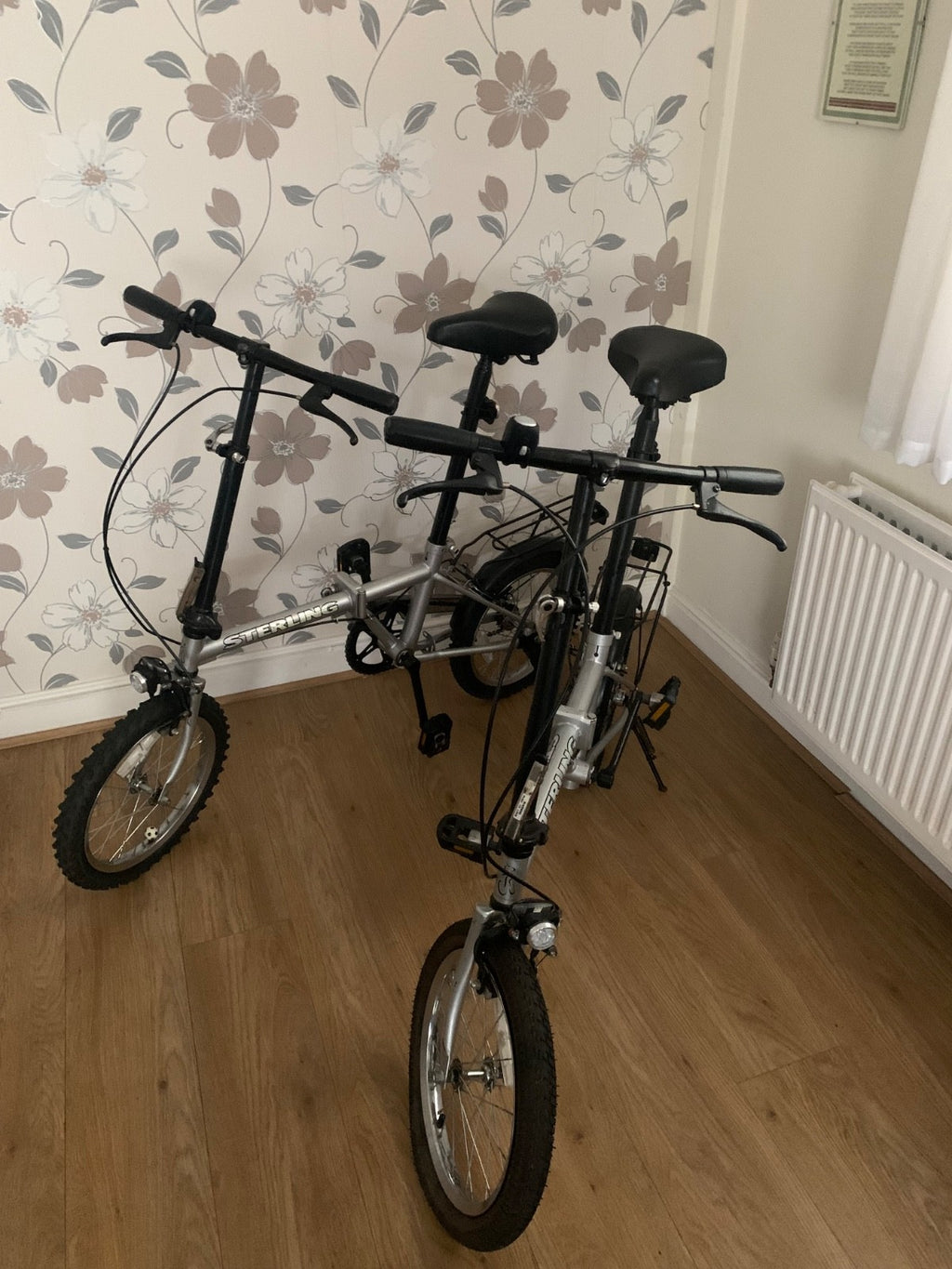 2x folding bikes