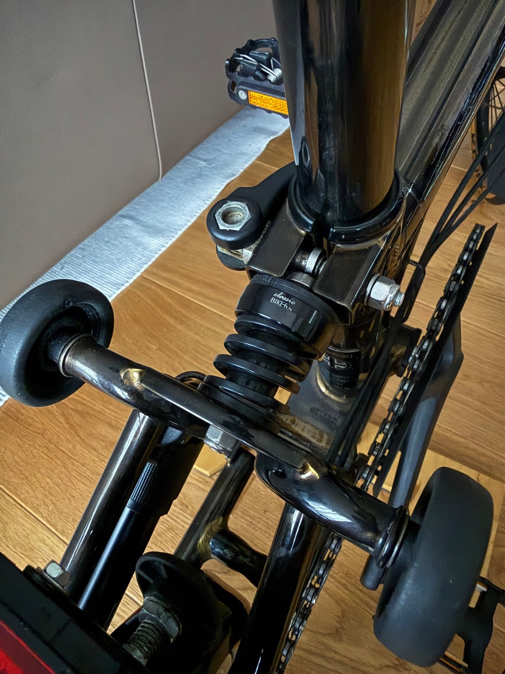 Brompton S6L – Black Lacquer – 6 Speed – Full PPF – Excellent Condition+Upgrades