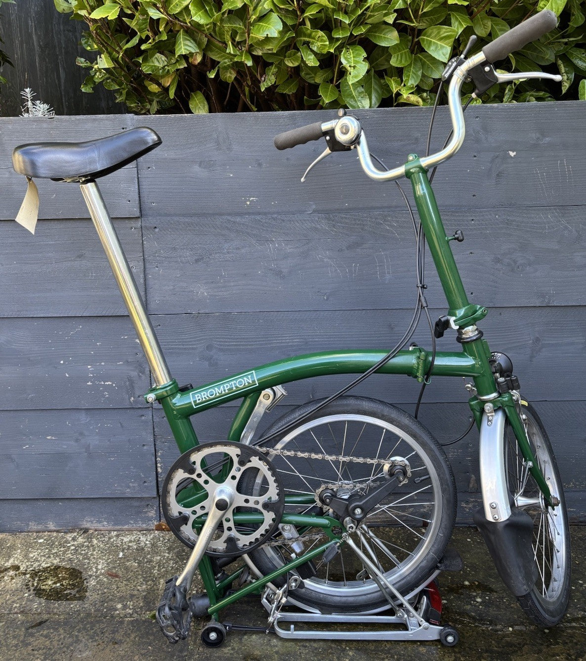 Brompton M3R folding bicycle in Racing Green - Light Leisure Used