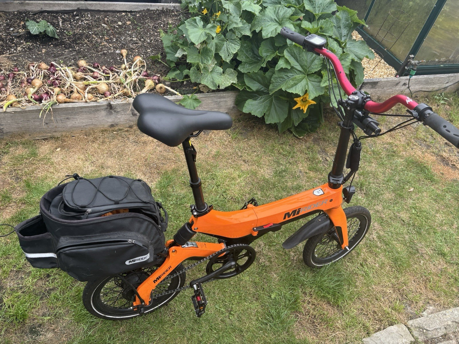 Mirider folding Bike, Used Very Good Condition.