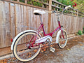 UNIVERSAL STOWAWAY 3 Vintage Folding Burgundy Bike, 3 speed. 20’ wheels,PRESTINE