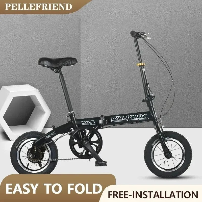 Student Off-road Racing Bike Folding Mountain Bike for Adult Male and Female Tee