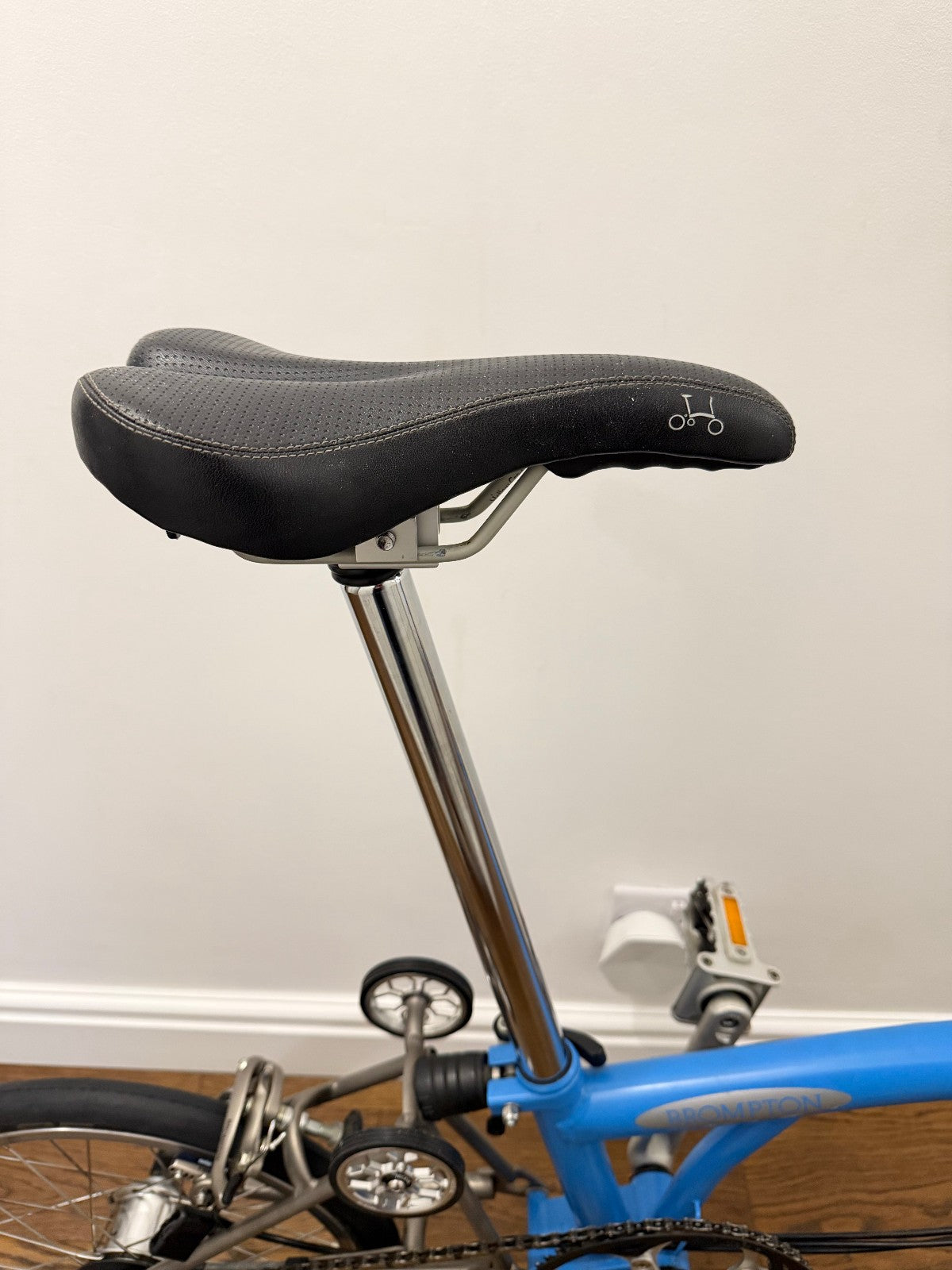 Rare Brompton H6E-X Superlight Special Order Cornflower Titanium Super Light P