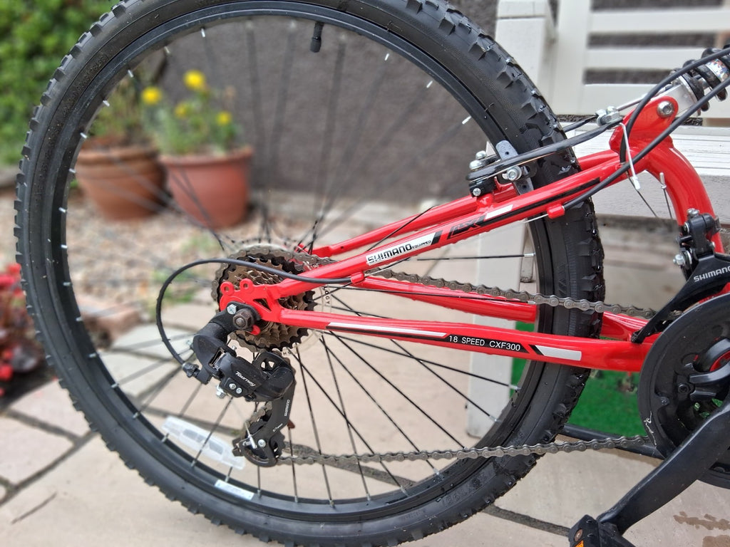 Cross CXF300 Folding Mountain Bike 26" Red