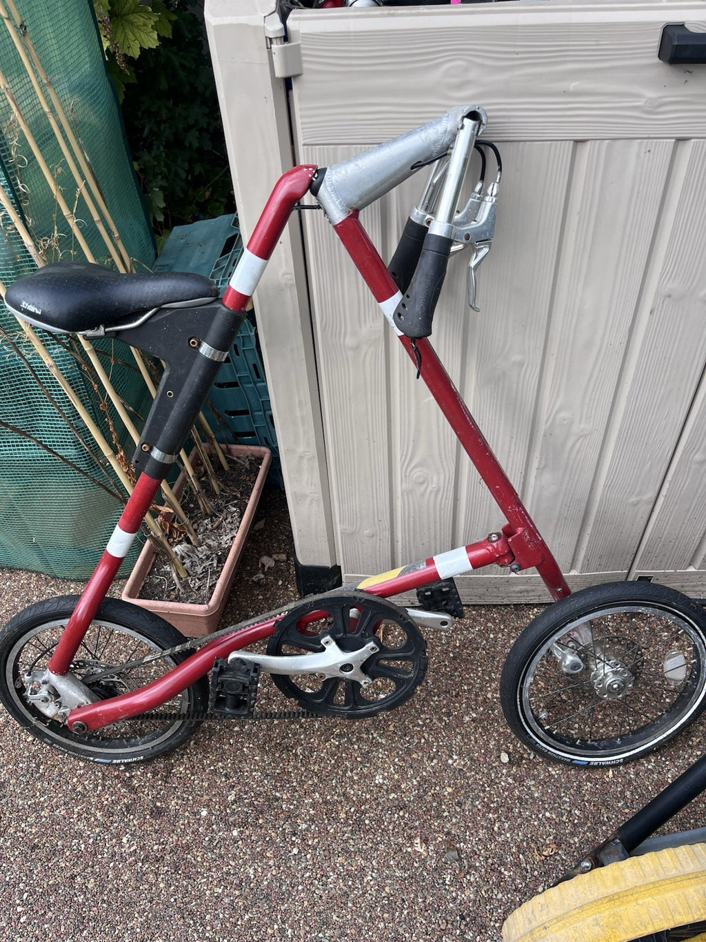 Strida Folding Bike. 16” Wheels For Restoration.