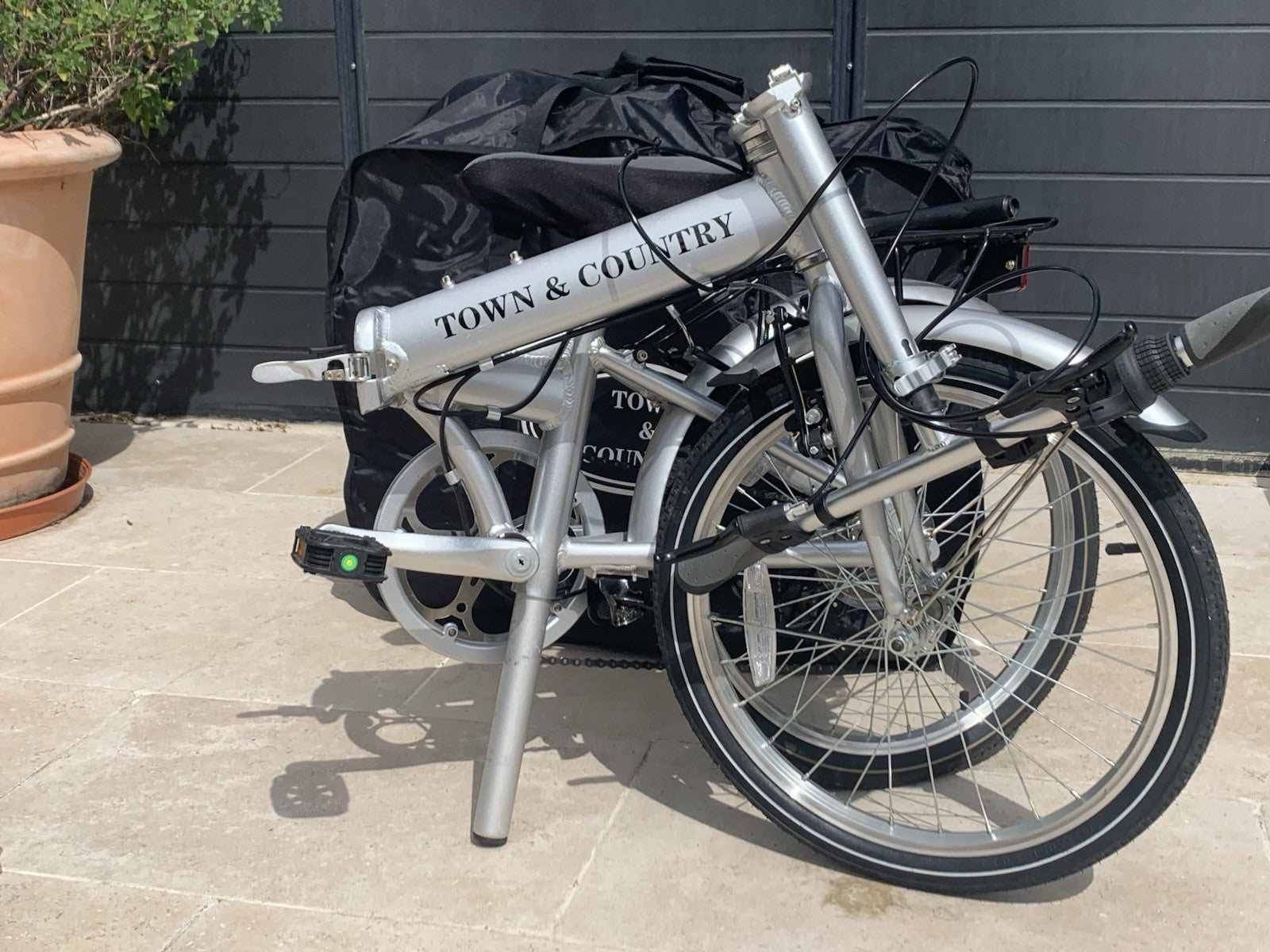 Folding Commuter Bike, Town & Country