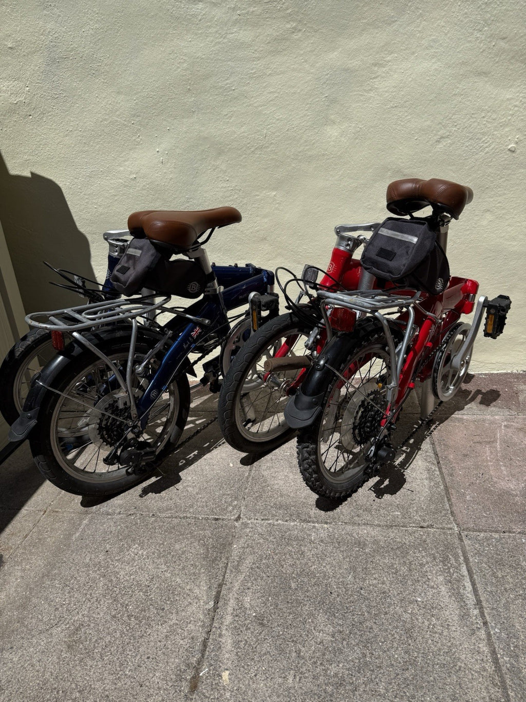 2 Bickerton 16in Foldable Bikes incl’ Bickerton bike carrier bags