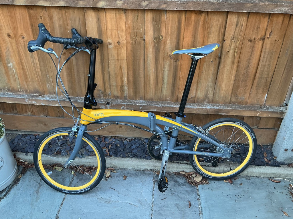 Tern Verge X30h Folding Bicycle, 30 Gears, Aluminium Frame
