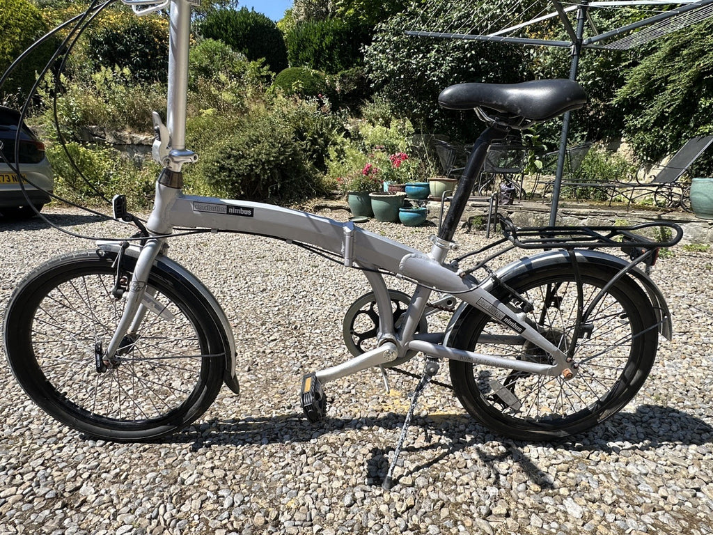 Claud Butler Nimbus Folding Bike - Lightweight Aluminium- Ready To Ride Bicycle