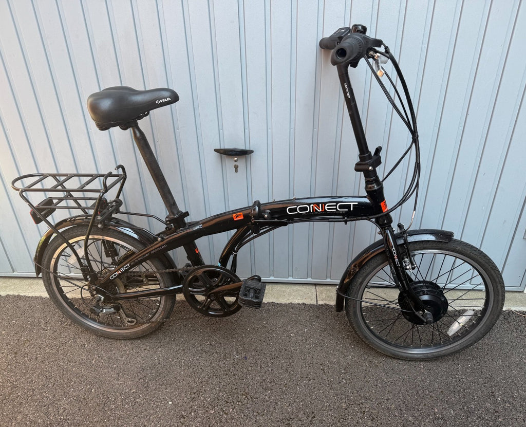 Unisex Mens Womens Black Aluminium Coyote Folding Bike - Spares Repair