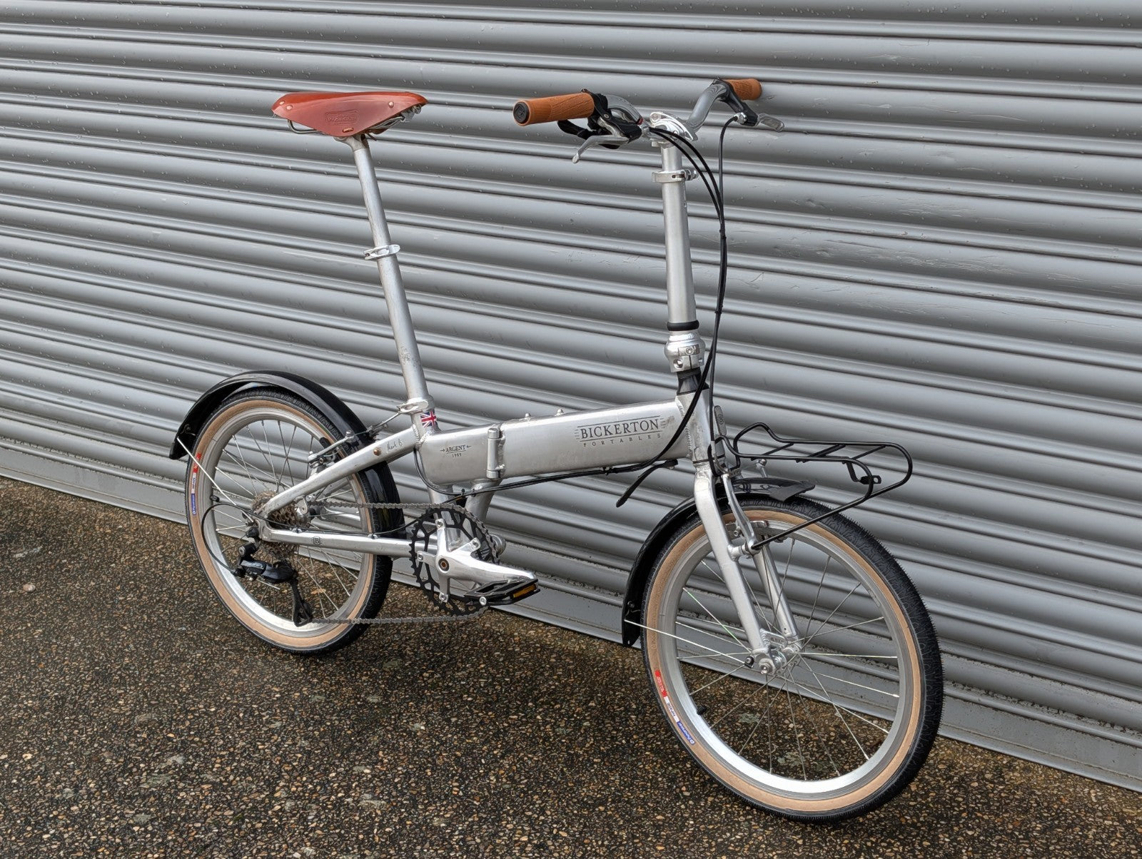 Bickerton Argent 1909 Folding Bike Aluminium, Brompton Alternative