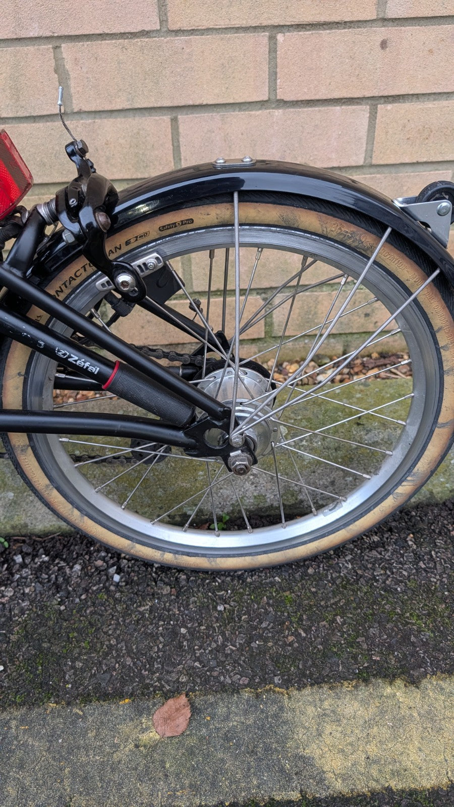 Brompton S6L - Black Edition - Brooks Saddle - Brass Upgrades -  6 Speed