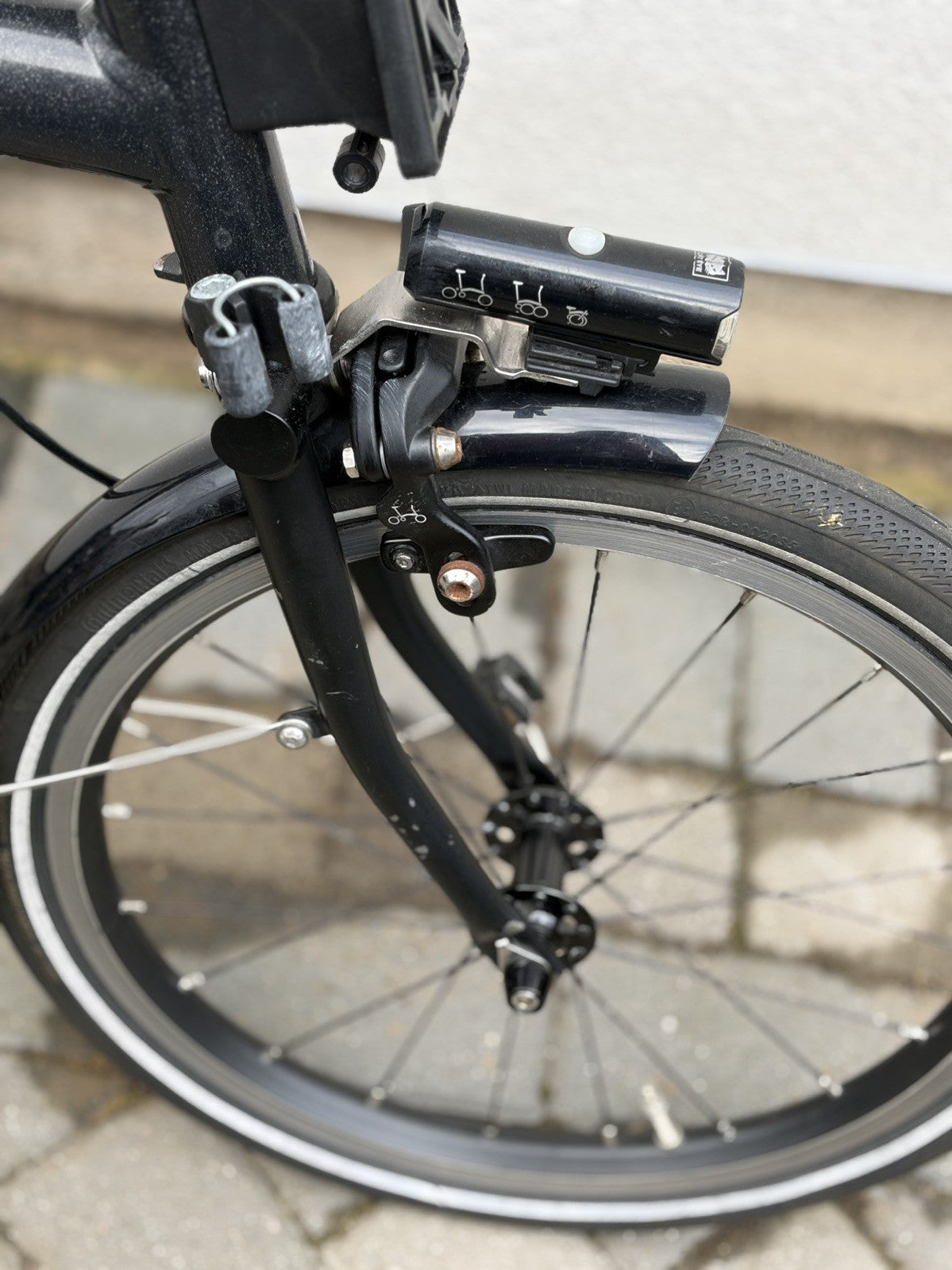 Brompton P Line 4-Speed 2023 Folding Bike Midnight Black