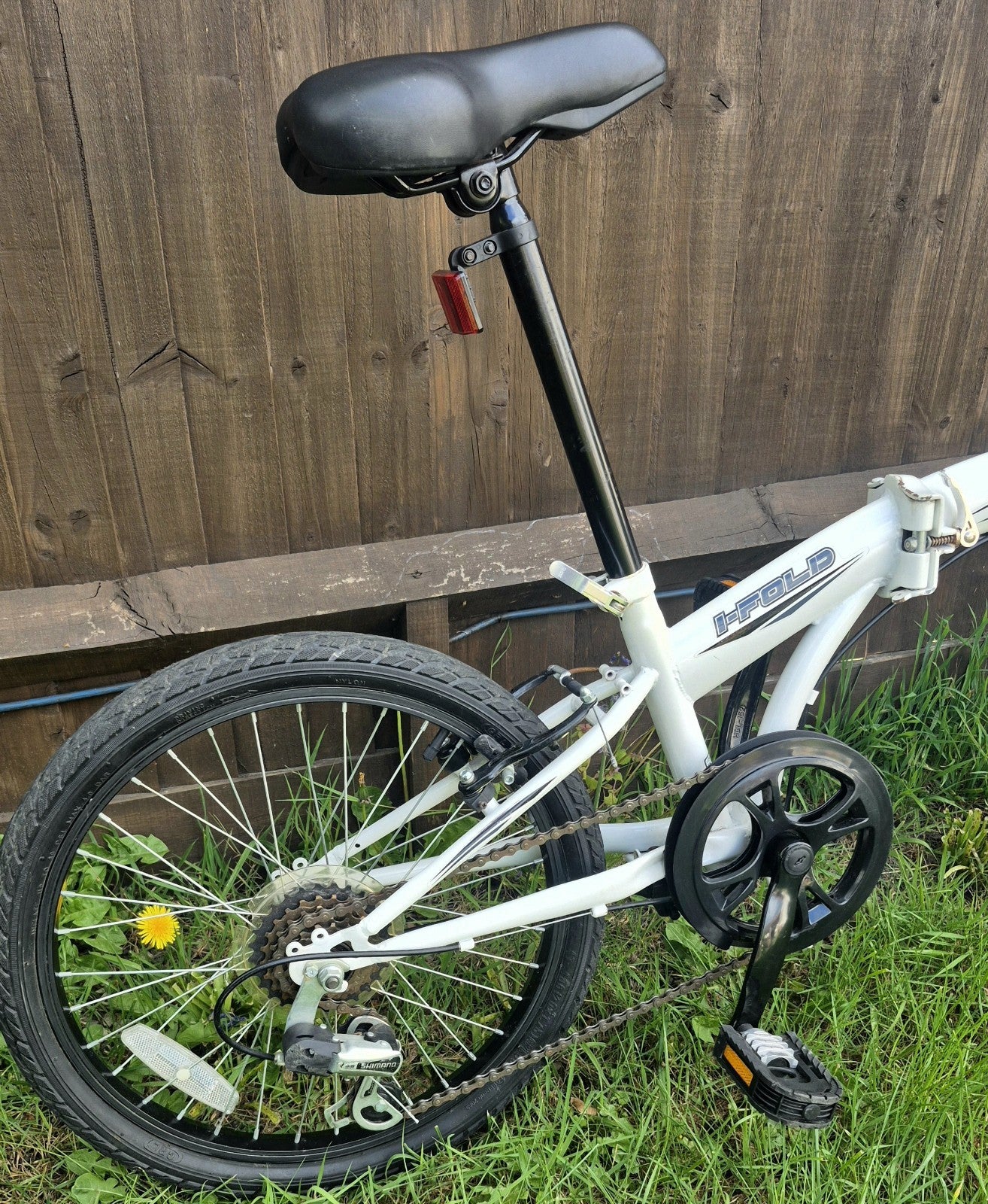 20-inch Folding Bike Terrrain I-Fold with 6-Speed Shimano Gears, Lightweight