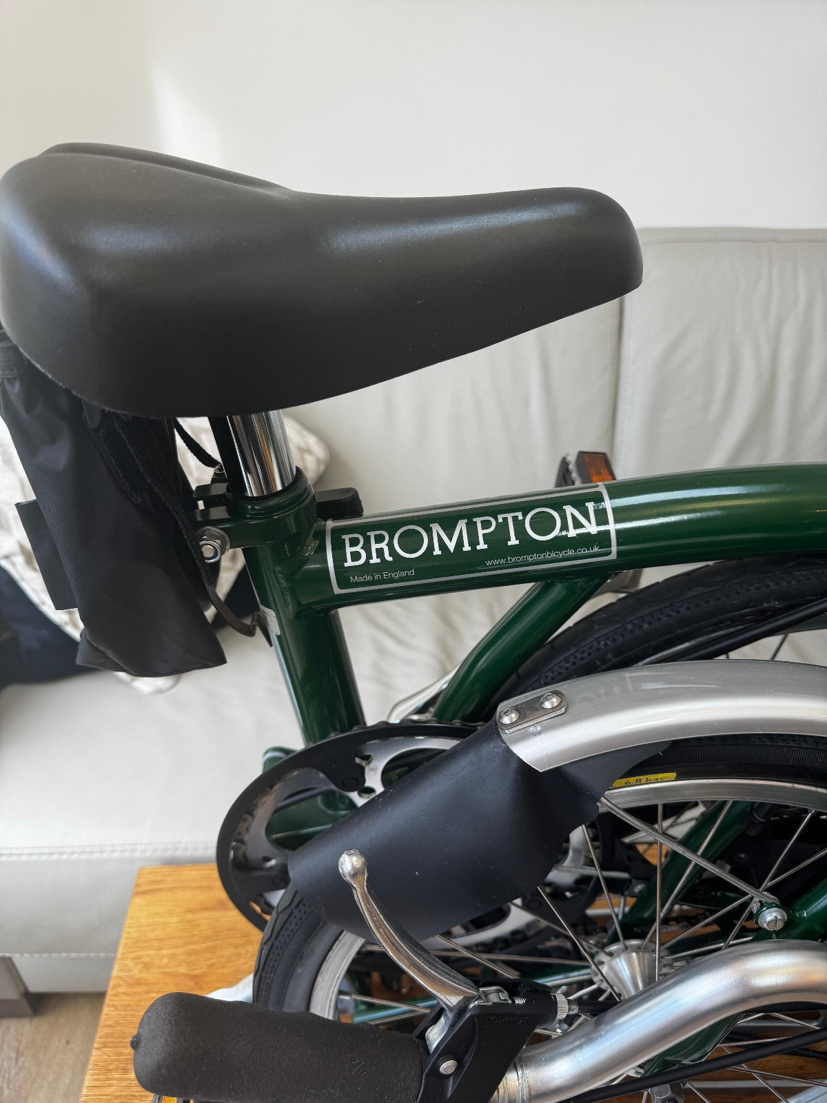 Classic 6-Speed Brompton Folding Bicycle B - Racing Green - MINT