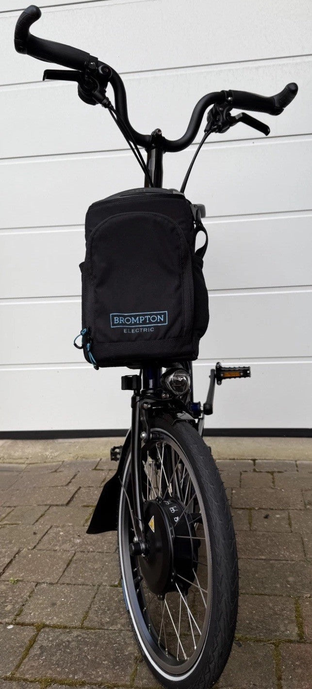 Brompton - C Line E-Folding Bike - M6L -Bolt Blue Lacquer - Near Mint Condition