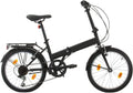 Bike Sport 20 inch folding bike, Shimano 6 Speed, Black in excellent condition