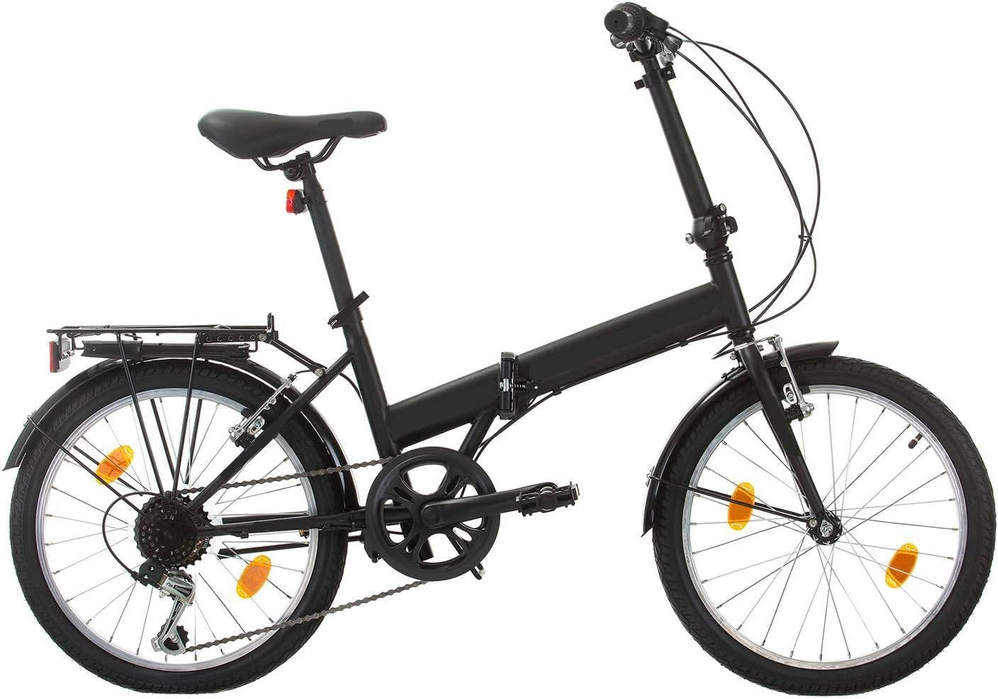 Bike Sport 20 inch folding bike, Shimano 6 Speed, Black in excellent condition