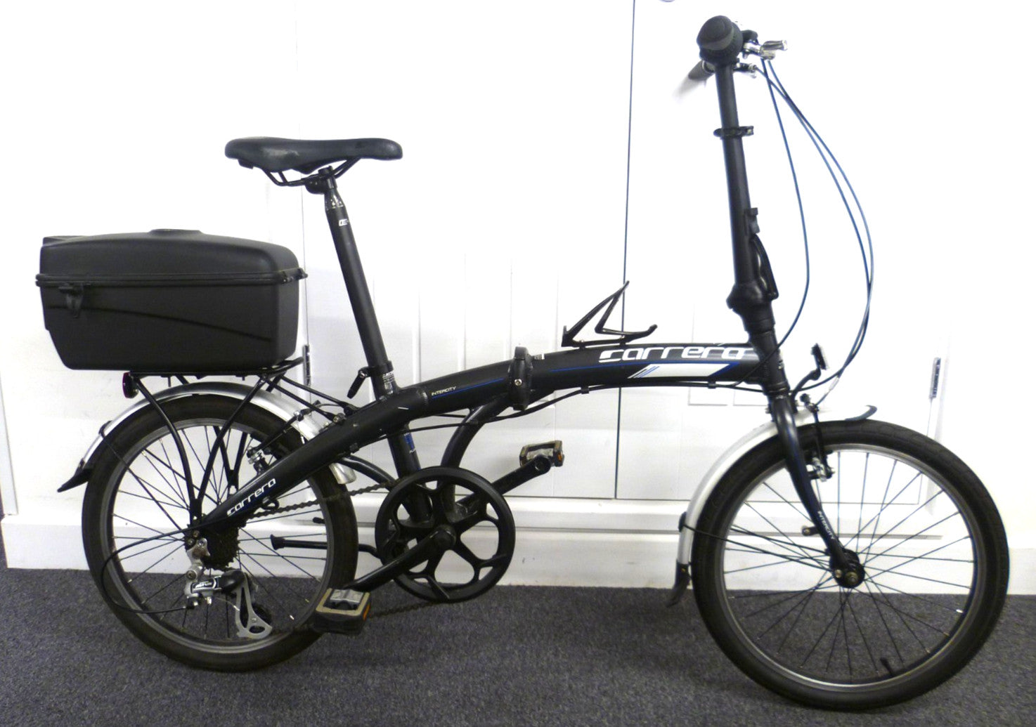 Carrera Intercity Folding Bike 20”wheels 8 Speed Shimano