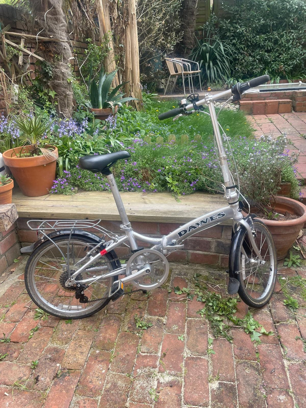 Dawes Folding Bike Silver