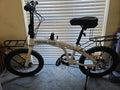 Trioblade 20 Inch Folding Bike White