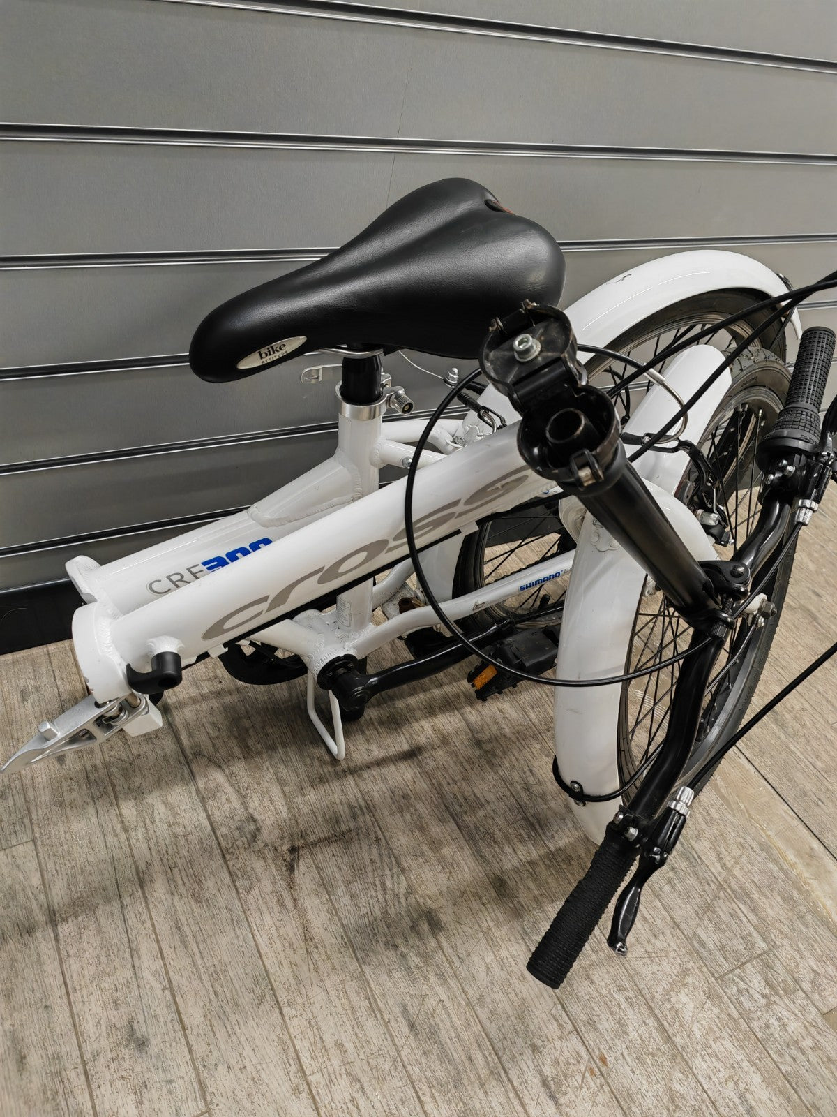 Cross CRF300 Folding Bike 20” Shimano 7 Speed Compact City Commuter Bicycle