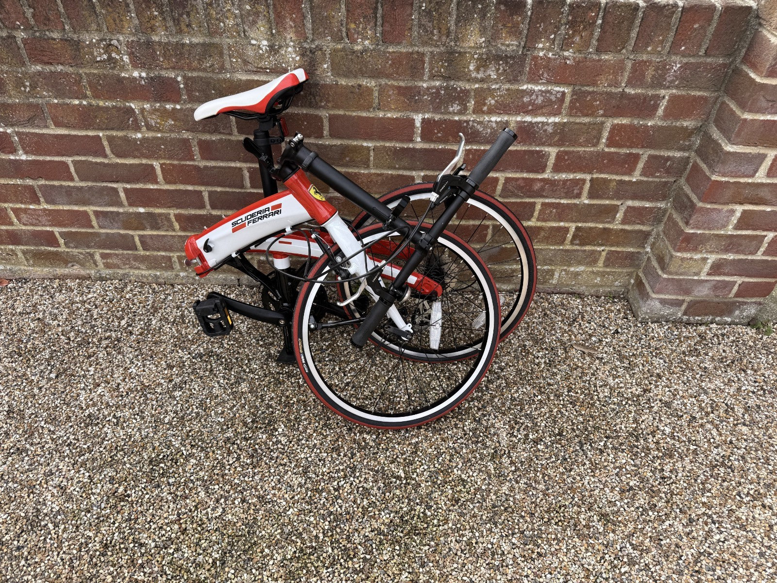 Ferrari Secuderia red Foldable Bike folding bicycle cycling collectible