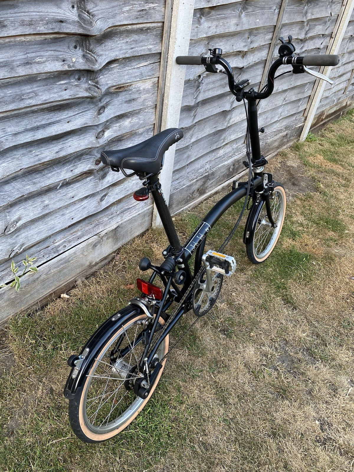Brompton 3-Speed Black Foldable Bicycle