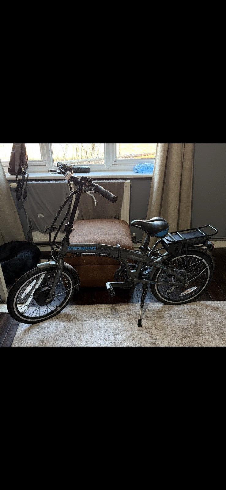 Apollo Transport Folding Bike – 6 Speed, 20" Wheels & Lock Inc