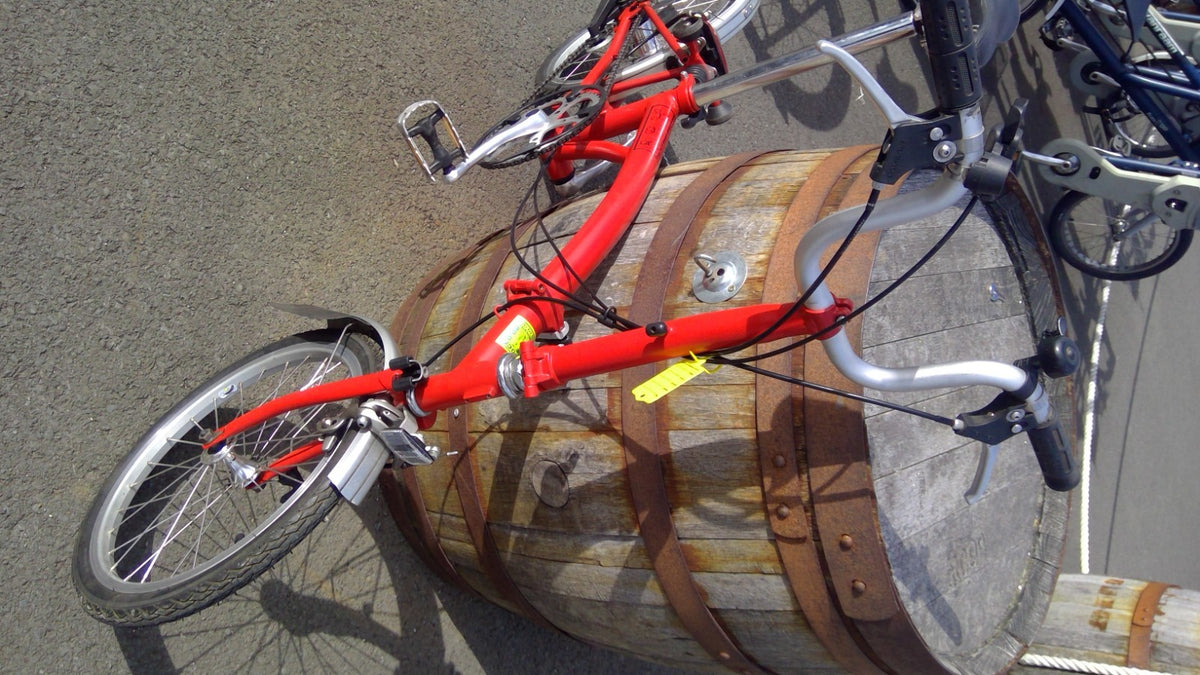 Brompton 16" Folding Bike  Red