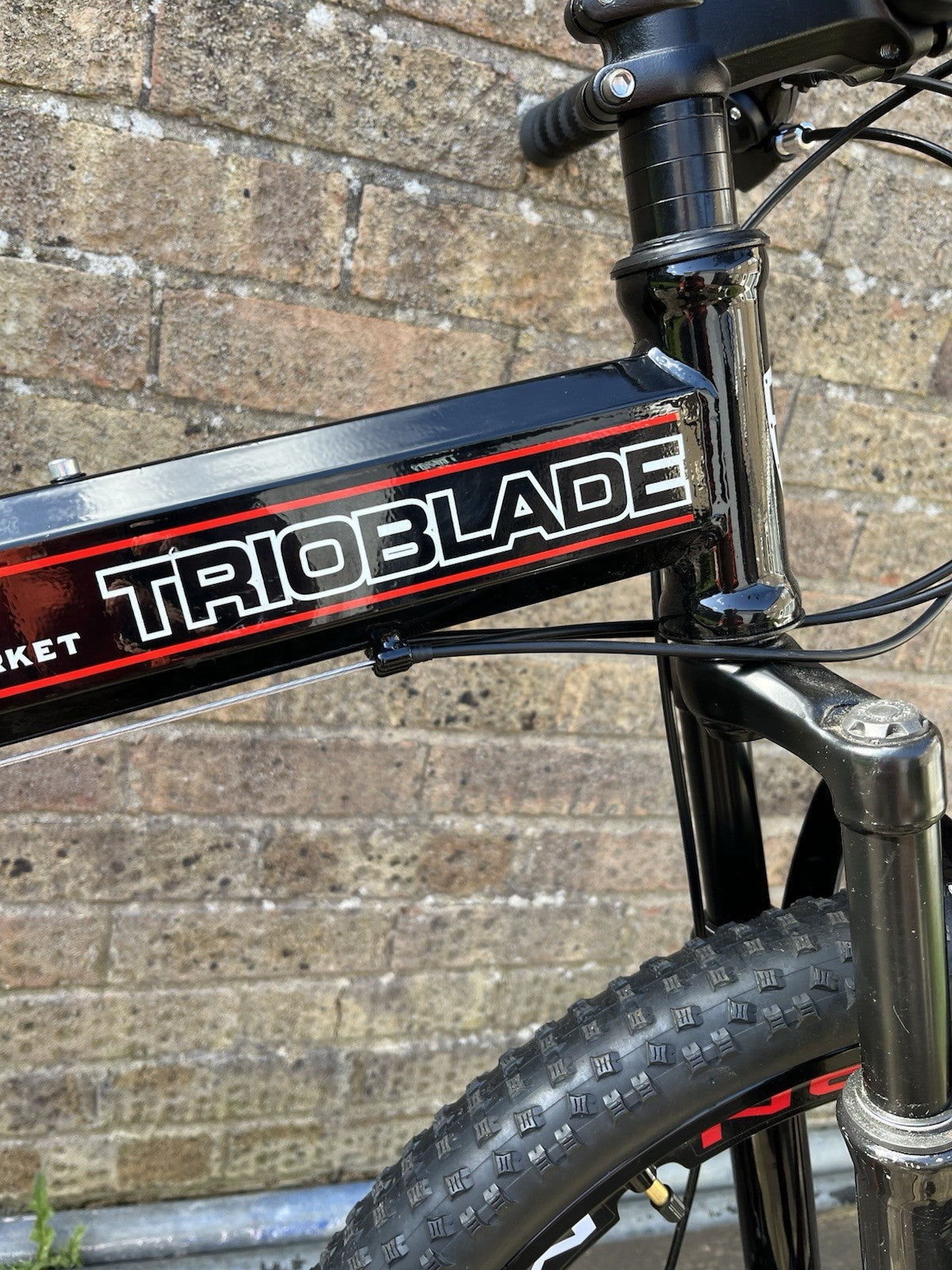 Trioblade 650B foldable bicycle