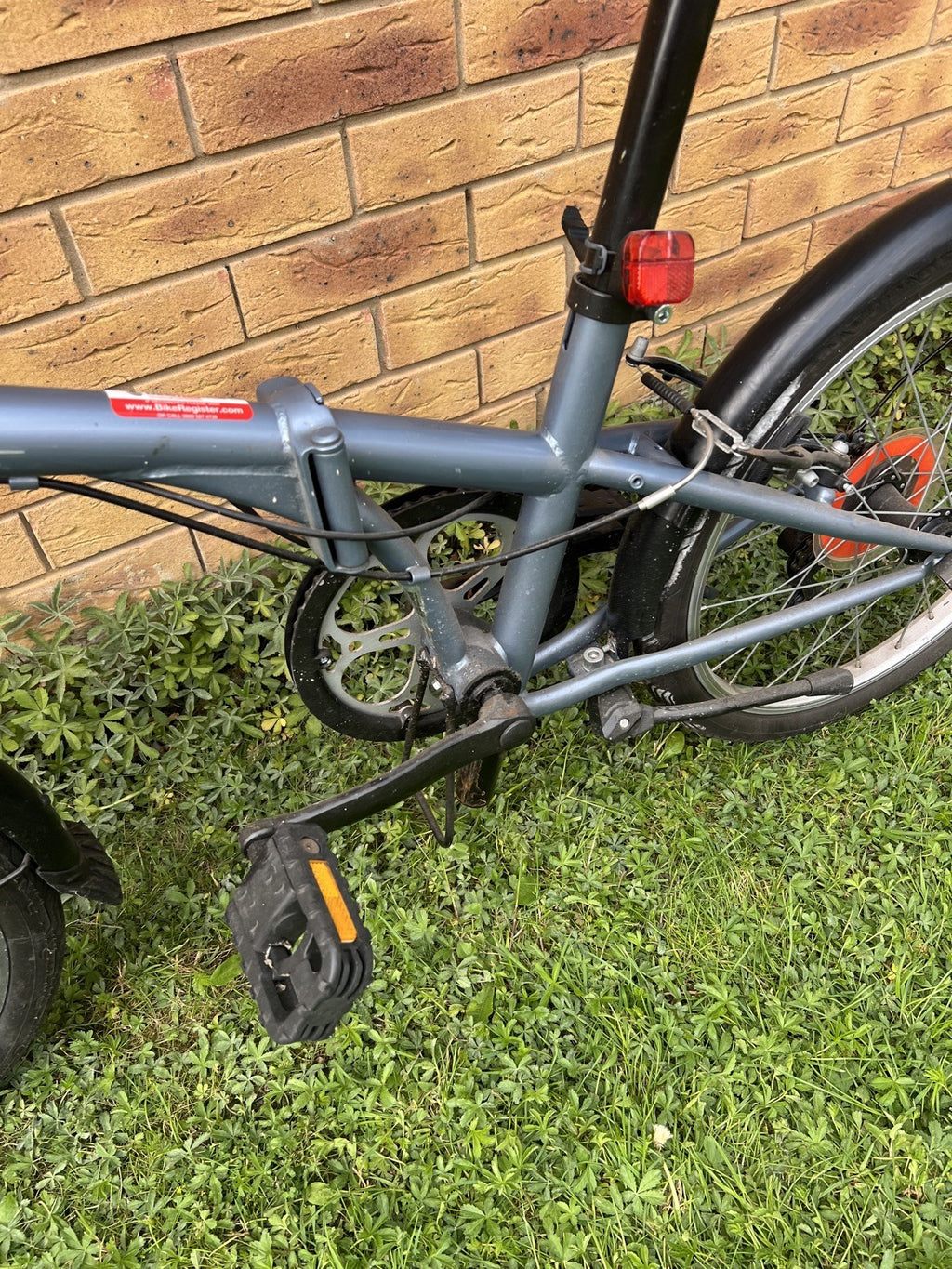BTWIN Folding Bike 120 Blue/Grey RRP £280 Happy to Ship