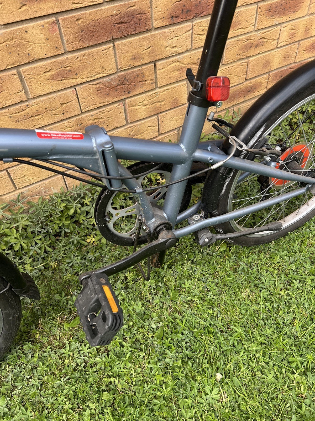 BTWIN Folding Bike 120 Blue/Grey RRP £280 Happy to Ship